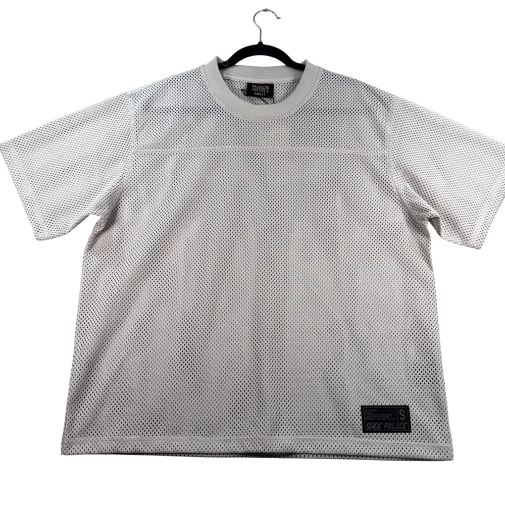 Maison Article Shirt Mesh Jersey Shoe Palace‎ Poly Small Grey Streetwear